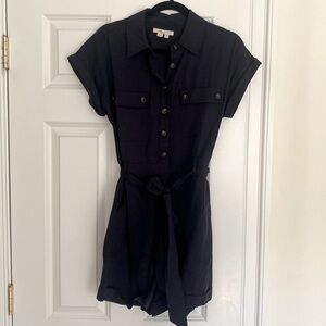 Biden Navy Shorts Romper Size 6R
